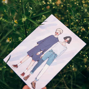 La Dolce Vita | Postal Blue Good Friend