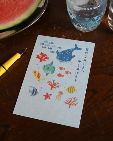 RyuRyu | Postal Embroidery Sea Life