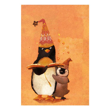 Kenaf | Postal Penguin Warm Wizard And His Apprentice