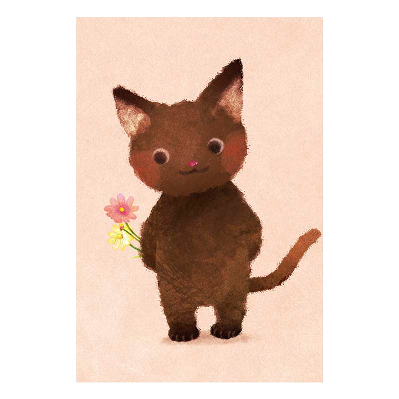 Kenaf | Postal Cat Cosmos Of You And Me