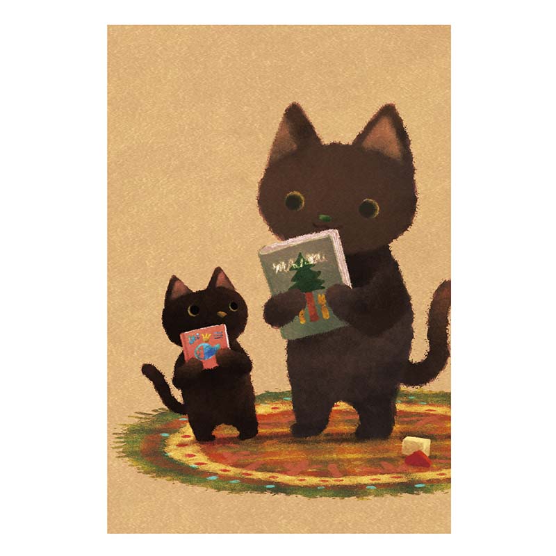 Kenaf | Postal Cat Time for Reading