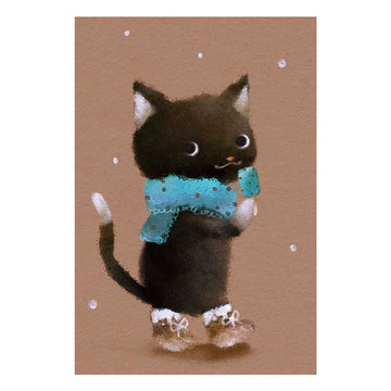 Kenaf | Postal Cat Winter Chocolate Mint