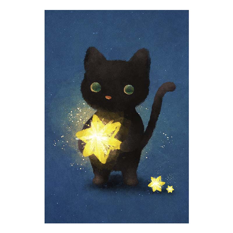 Kenaf | Postal Cat With A Star
