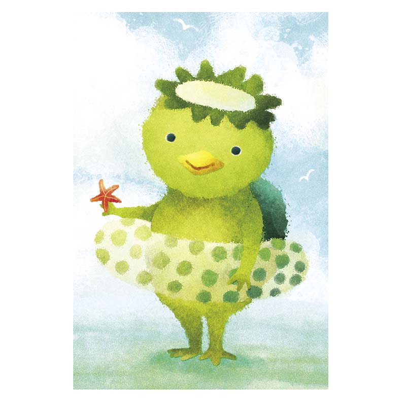 Kenaf | Postal Kappa I Went To The Beach