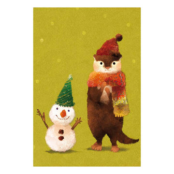 Kenaf | Postal Penguin Me And A Snowman