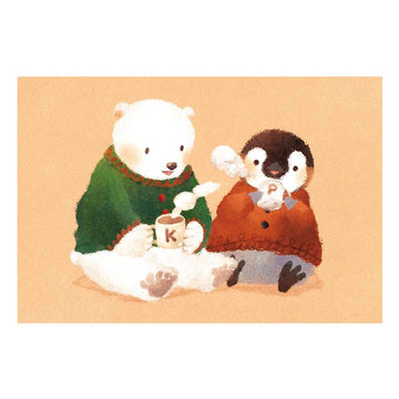 Kenaf | Postal Penguin Bear Hot Cocoa