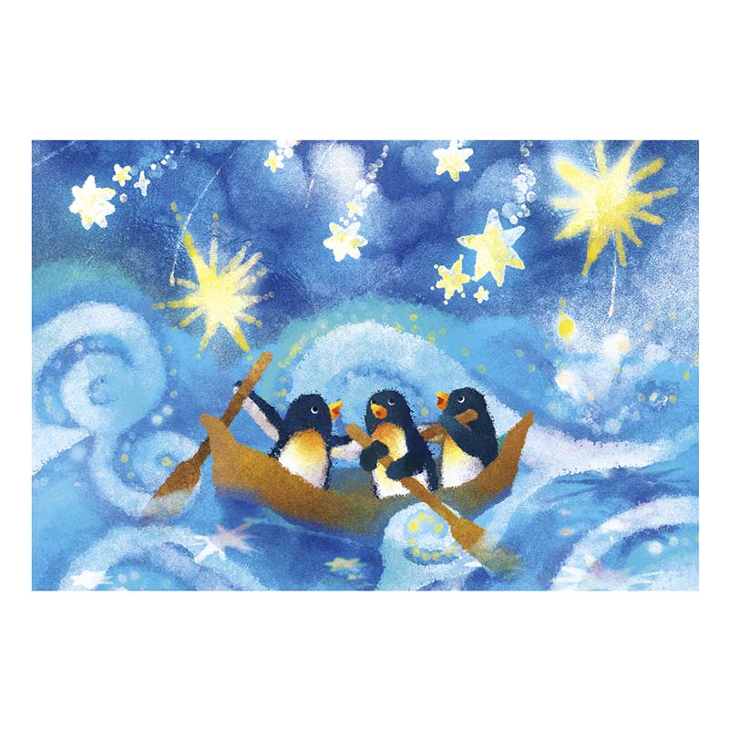 Kenaf | Postal Penguin Shooting Star Of The Sea