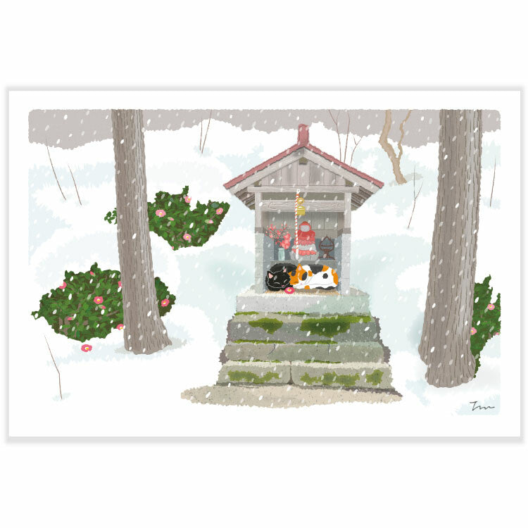 Active | Postal Tabi Neko Winter Shrine