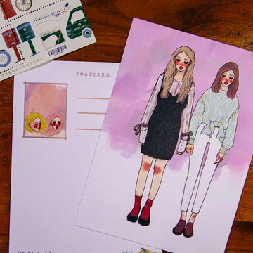 La Dolce Vita | Postal Red Friends