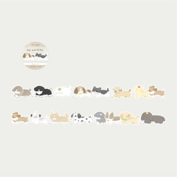 Mo Card | Puppy Squad PET Tape Go Wagging