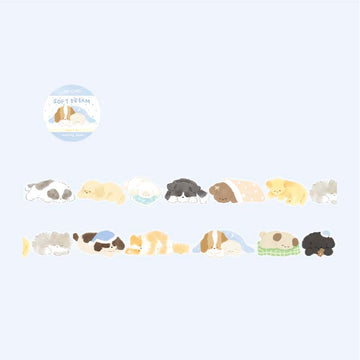 Mo Card | Puppy Squad PET Tape Soft Dream