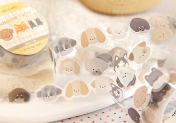 Mo Card | Puppy Squad PET Tape Sunshine Puppy