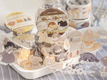 Mo Card | Puppy Squad PET Tape Wiggle Bums