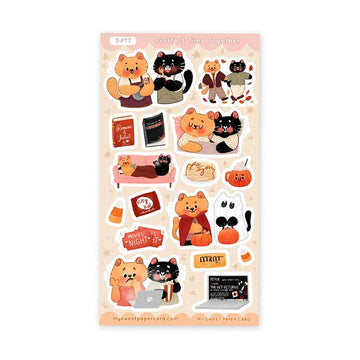 My Sweet Paper Card | Pegatinas Purr-Fect Life Together