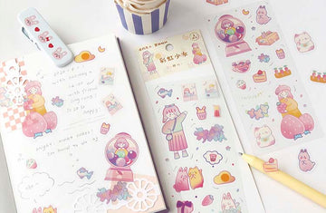 Card Lover | Pegatinas Rainbow Girls Sweetheart