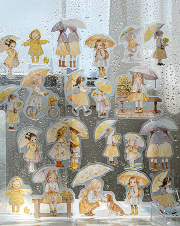 Mo Card | Pegatinas Rainy Fairy Tale Lemon Fizz