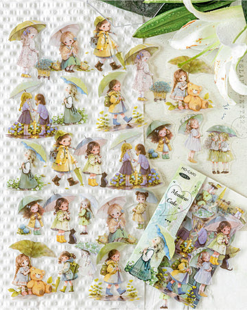 Mo Card | Pegatinas Rainy Fairy Tale Meadow Cake