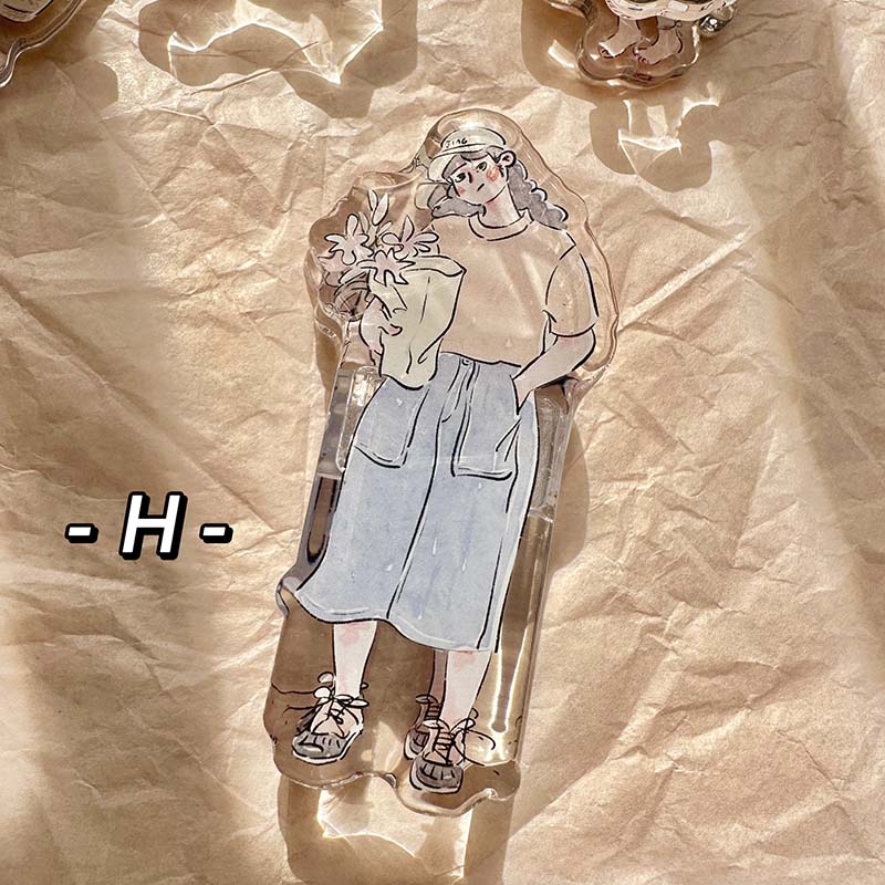 Xiyue | Girl H Acrylic Clip