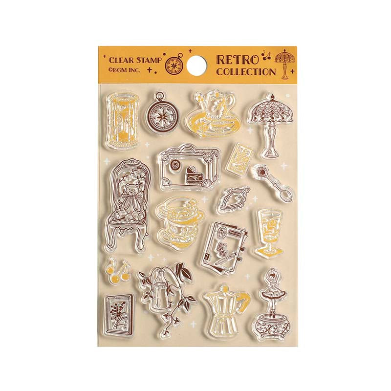 BGM | Sellos de Silicona Retro Collection