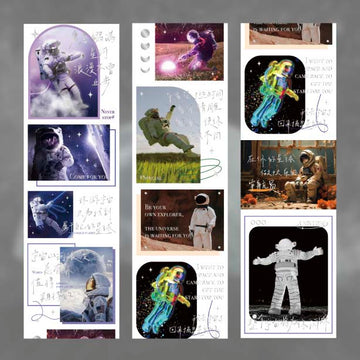 Card Lover | Romantic Galaxy Washi Tape Astronaut