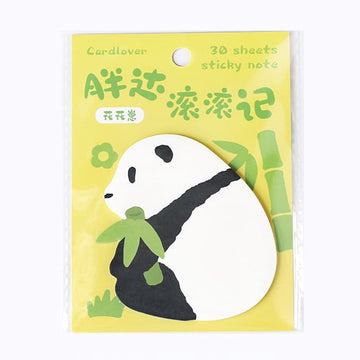Card Lover | Notas Adhesivas Round Panda Huahua