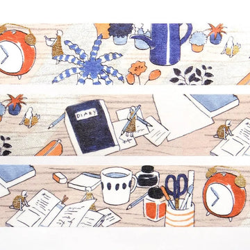 Cozyca | Sayuri Fujimaki Washi Tape On Top Of The Desk