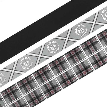 BGM | Set de Washi Tapes School Colors Gray
