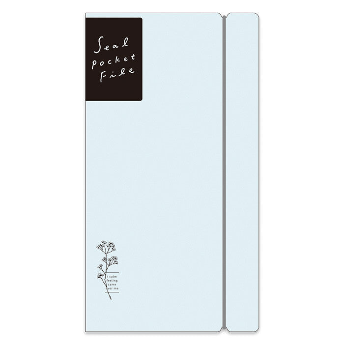 Mind Wave | Álbum Para Guardar Pegatinas Seal Pocket File Blue