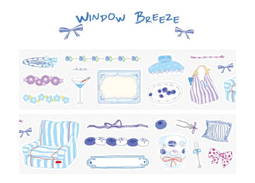 Card Lover | Pegatinas en Rollo Seine Breeze Window Breeze