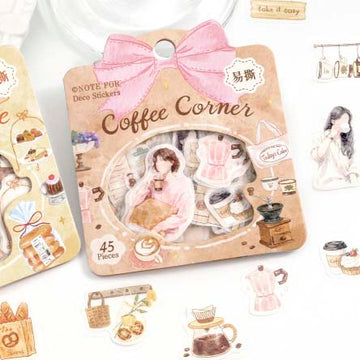Note For | Pegatinas Self-Care List Coffee Corner