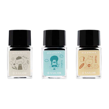 Sailor | Set de 3 Tintas Tintero Mizutama