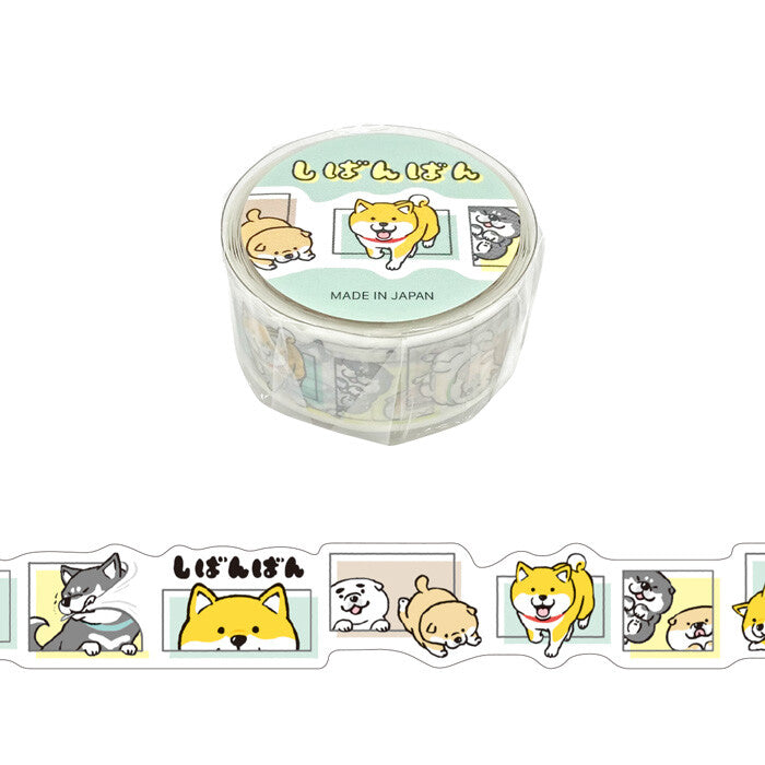 Mind Wave | Die Cut Shibanban Tetete Washi Tape