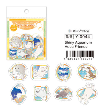 Saien | Pegatinas Shiny Aquarium Aqua Friends