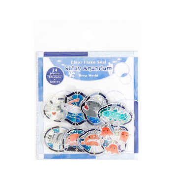 Saien | Pegatinas Shiny Aquarium Deep World