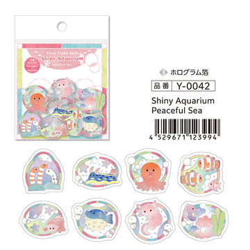 Saien | Pegatinas Shiny Aquarium Peaceful Sea