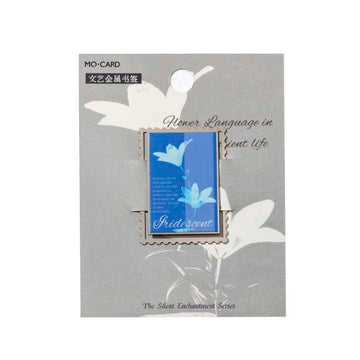 Mo Card | Clip Metálico Silent Enchantment Flower Language