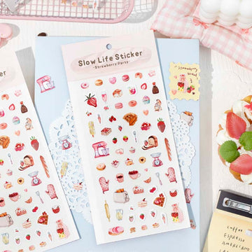 Twilight | Pegatinas Slow Life Strawberry Party