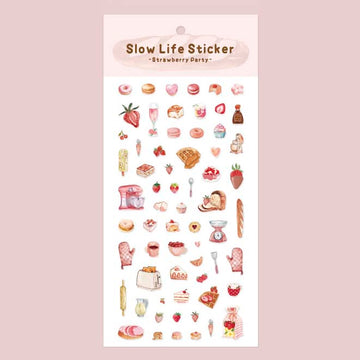 Twilight | Pegatinas Slow Life Strawberry Party