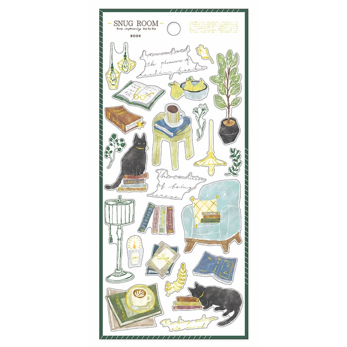 Mind Wave | Pegatinas Snug Room Book
