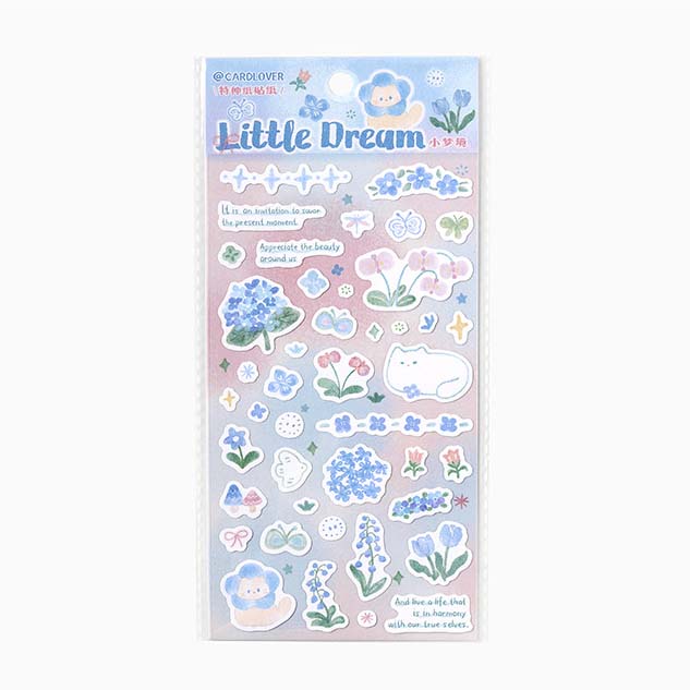 Card Lover | Pegatinas Soft Dream Song Little Dream