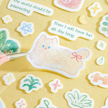 Card Lover | Pegatinas Soft Dream Song Little Forest