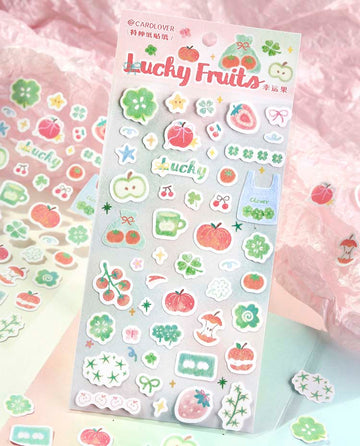 Card Lover | Pegatinas Soft Dream Song Lucky Fruits