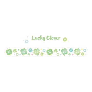 Card Lover | Soft Dream Song Lucky Clover PET Tape