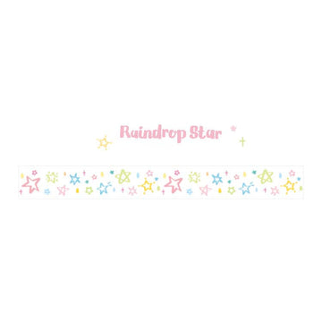 Card Lover | Soft Dream Song Raindrop Star PET Tape