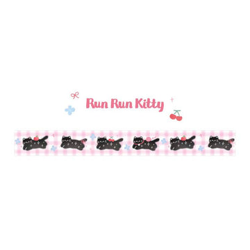 Card Lover | Soft Dream Song Run Run Kitty PET Tape