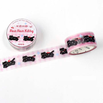 Card Lover | Soft Dream Song Run Run Kitty PET Tape