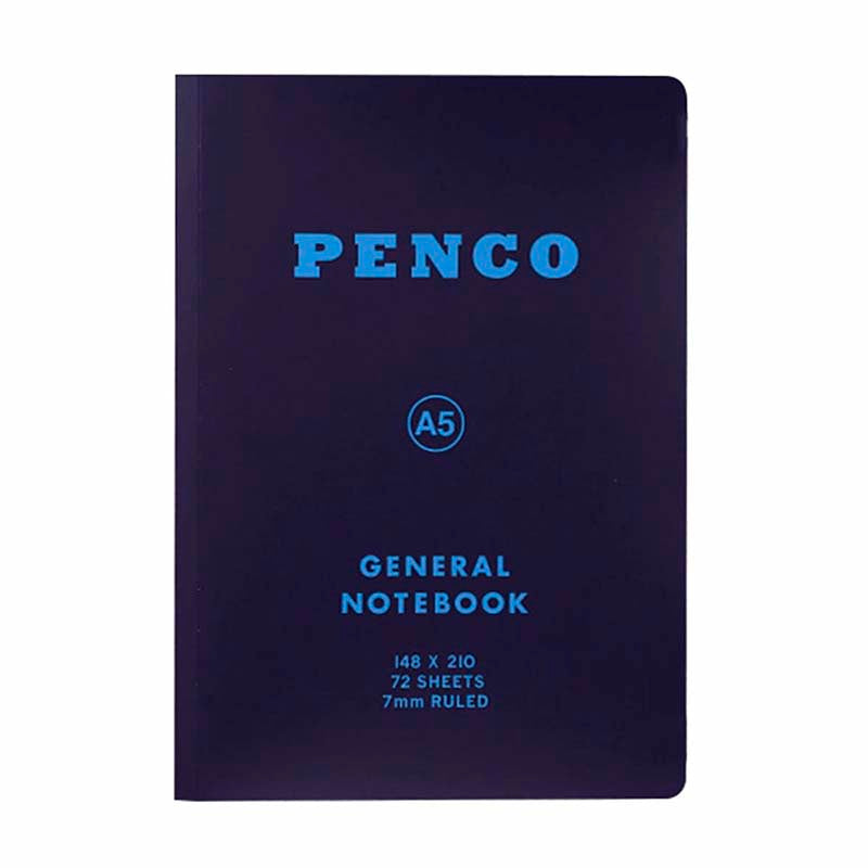 Penco | Cuaderno Soft PP A5 Navy (Rayas)