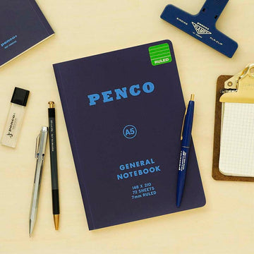 Penco | Cuaderno Soft PP A5 Navy (Rayas)