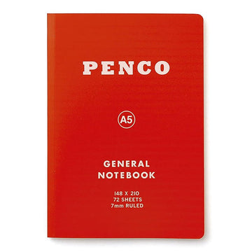 Penco | Cuaderno Soft PP A5 Red (Rayas)