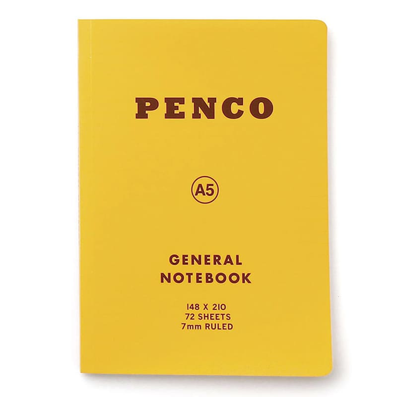Penco | Cuaderno Soft PP A5 Yellow (Rayas)